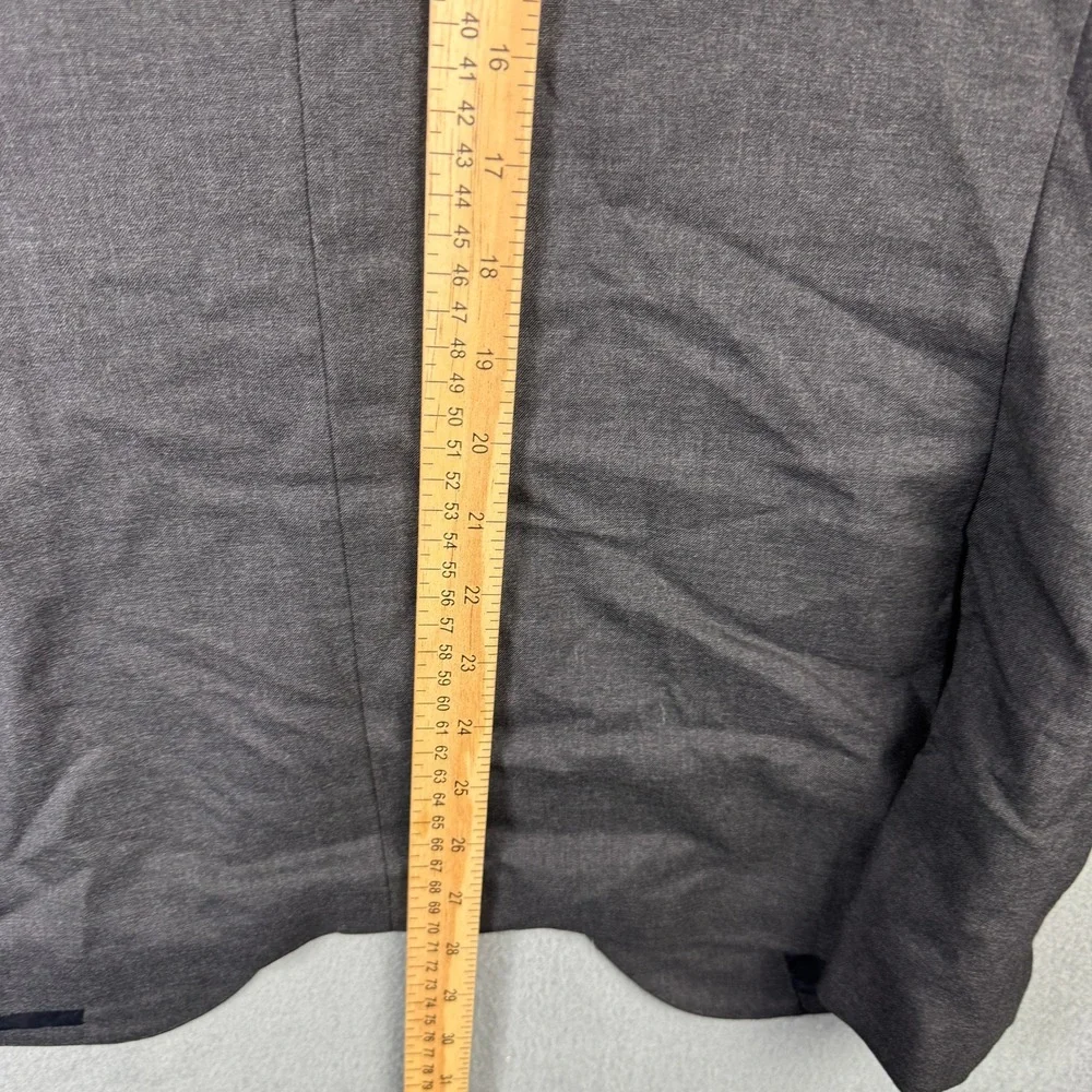 J.Crew Ludlow Blazer 40S Charcoal Gray Loro Piana Super 120s Wool Suit Jacket